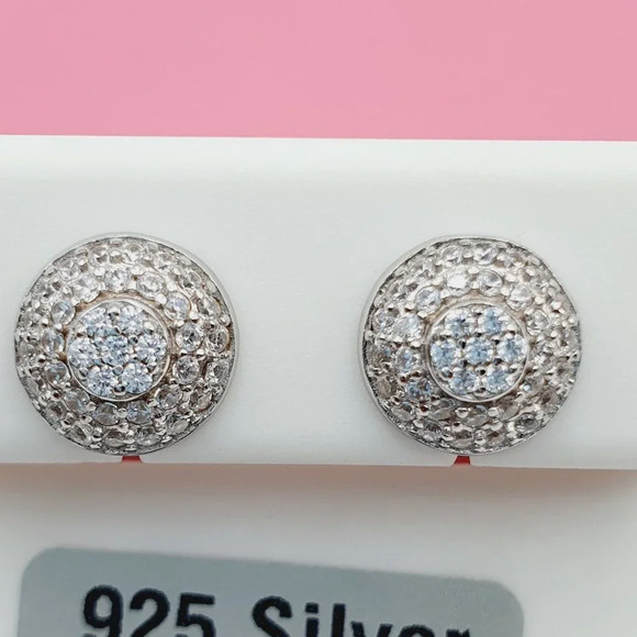 - 925 Sterling Silver Cubic Zirconia Earrings, U19254517 - Picture 7 of 11